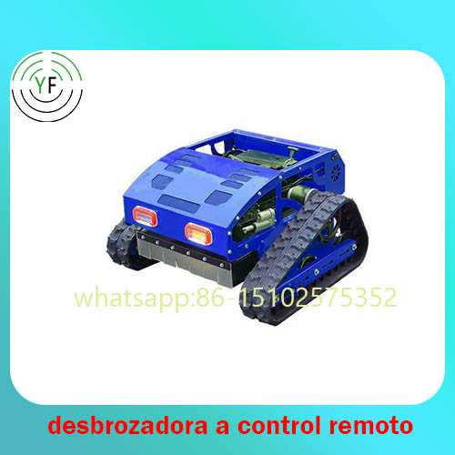 Desbrozadora con mando a distancia precio
