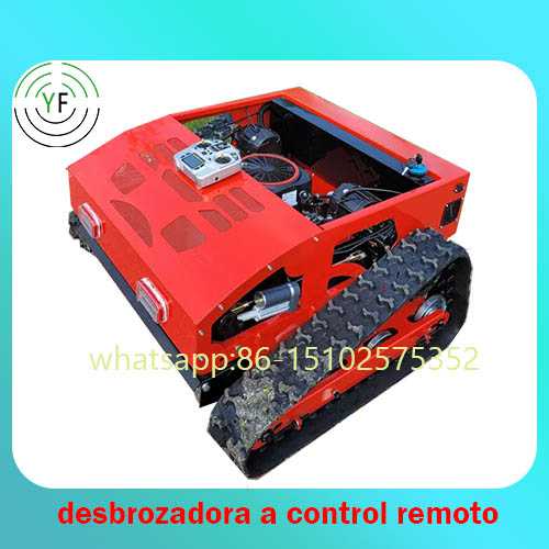 Desbrozadoras por control remoto