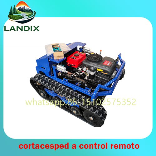 Cortacésped con control remoto