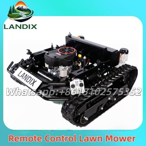 High Quality Industrial DIY Grass Cutting Machine Crawler Brush Cutter Electric Control Lawn Mower 22PS Engine New Condition