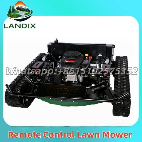 Manufacturer Direct Sales Cheap Tracked Remote-controlled Lawn Mower High-Efficiency